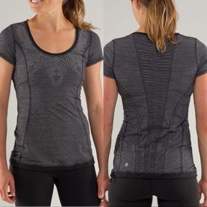 Lululemon Run: Silver Bullet Short Sleeve Tech